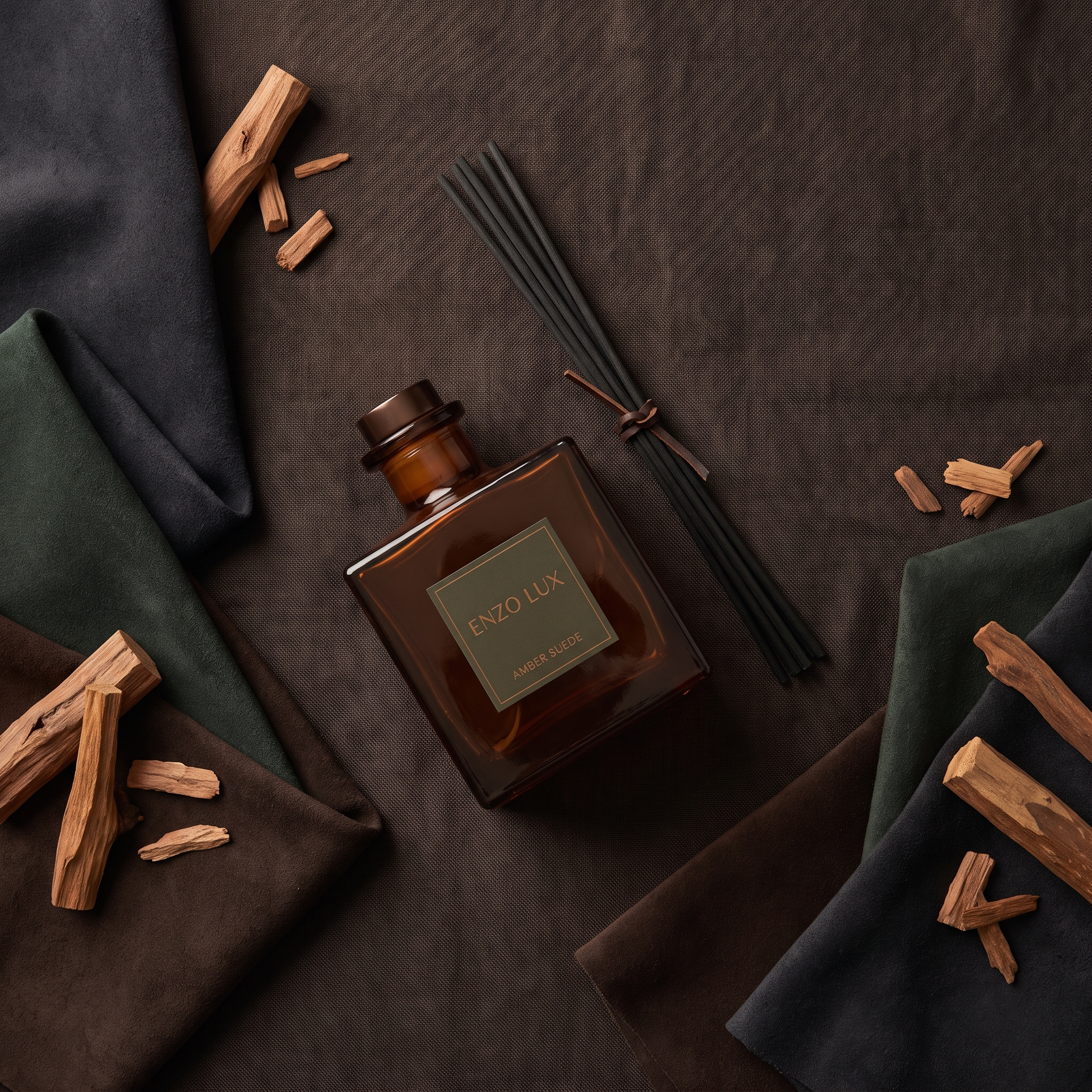 Amber Suede Reed Diffuser
