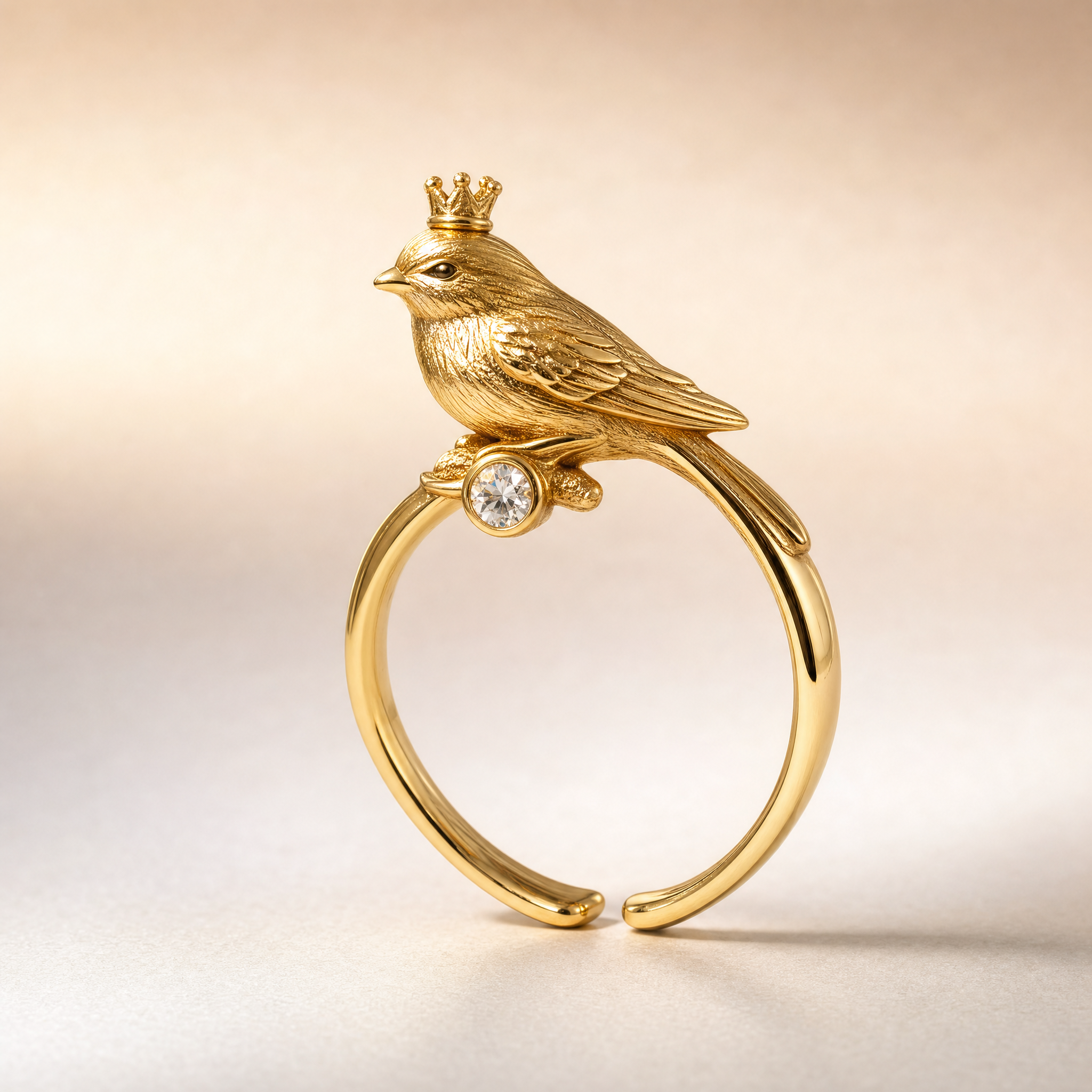 Vintage Flying Bird Ring For Women