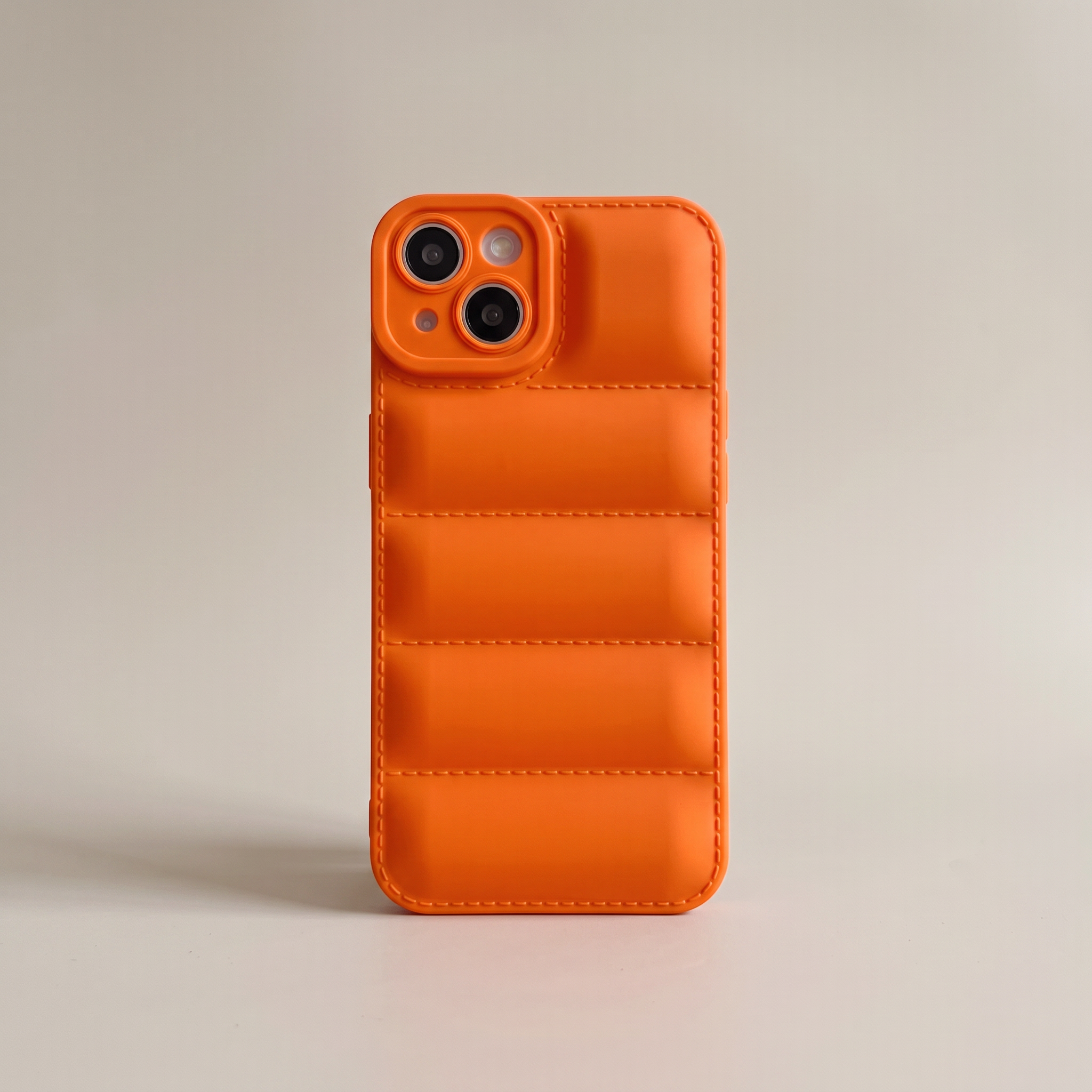 Puffer Jacket Silicone Phone Case (iPhone 13-17)