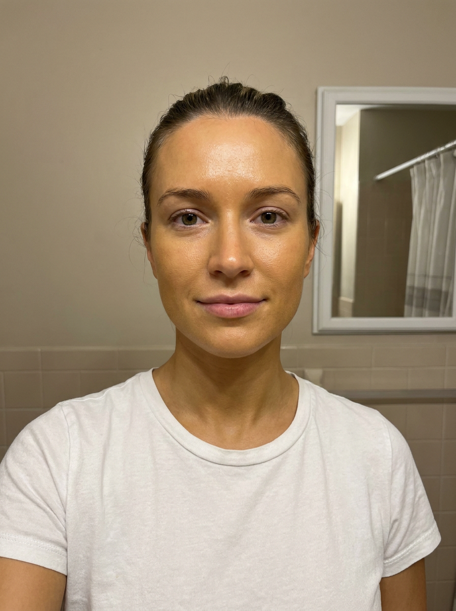 After - Week 8 golden glow