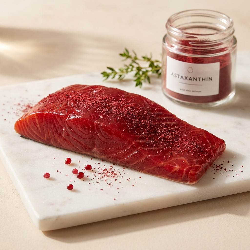Astaxanthin - salmon and algae