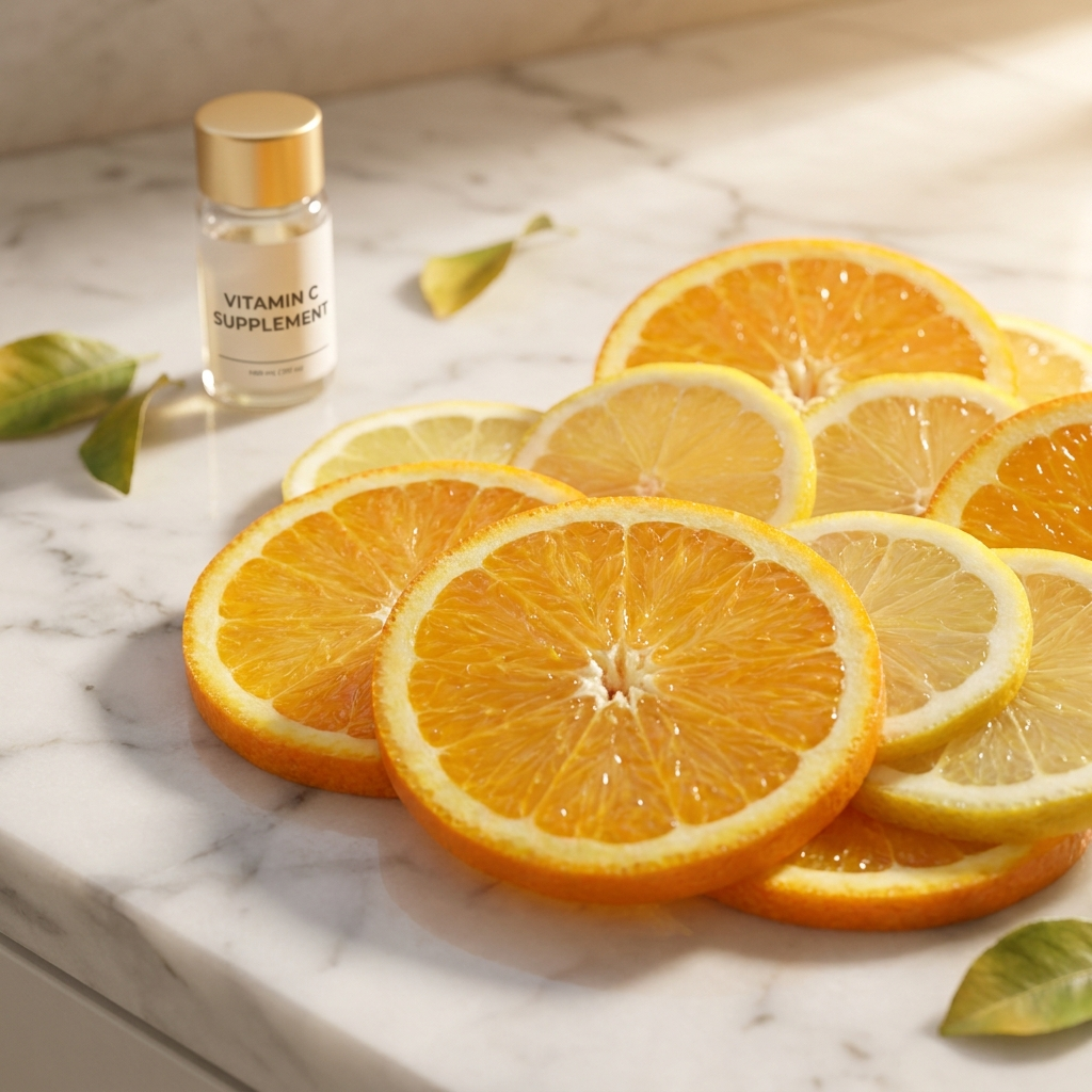 Vitamin C - oranges and citrus