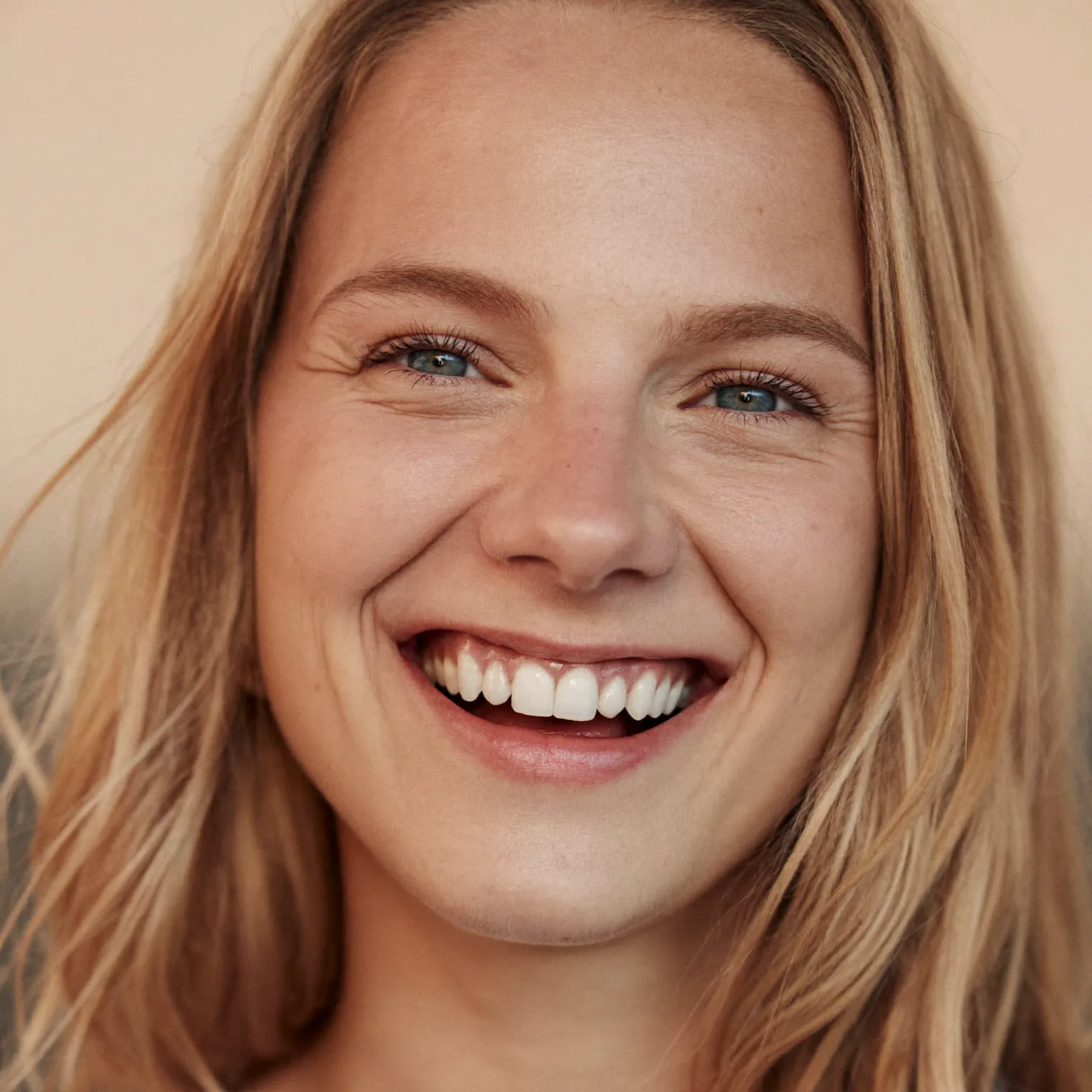 Smiling patient portrait