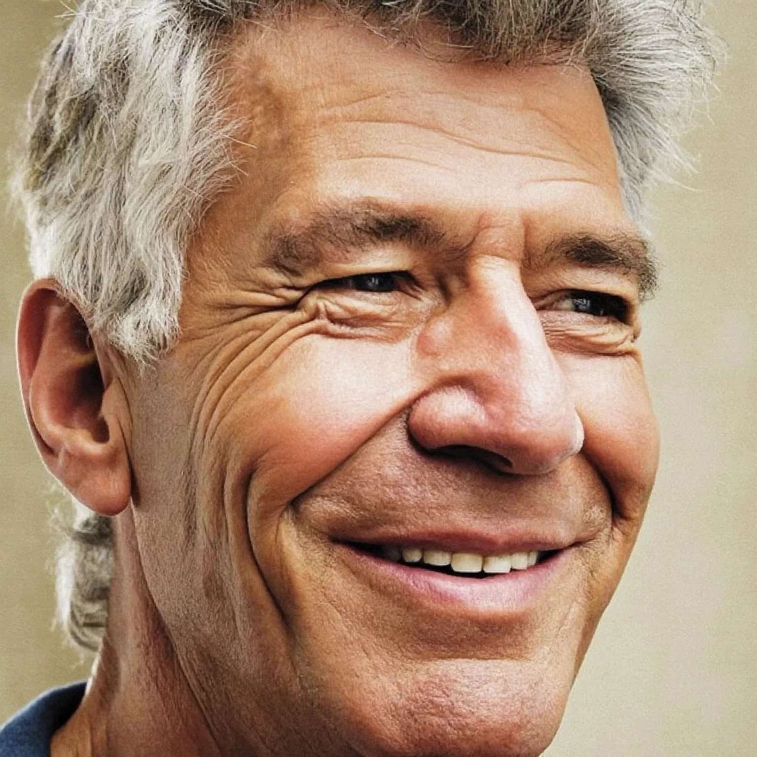 Smiling patient portrait