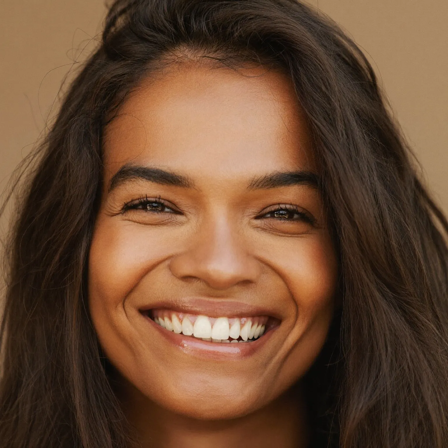 Smiling patient portrait