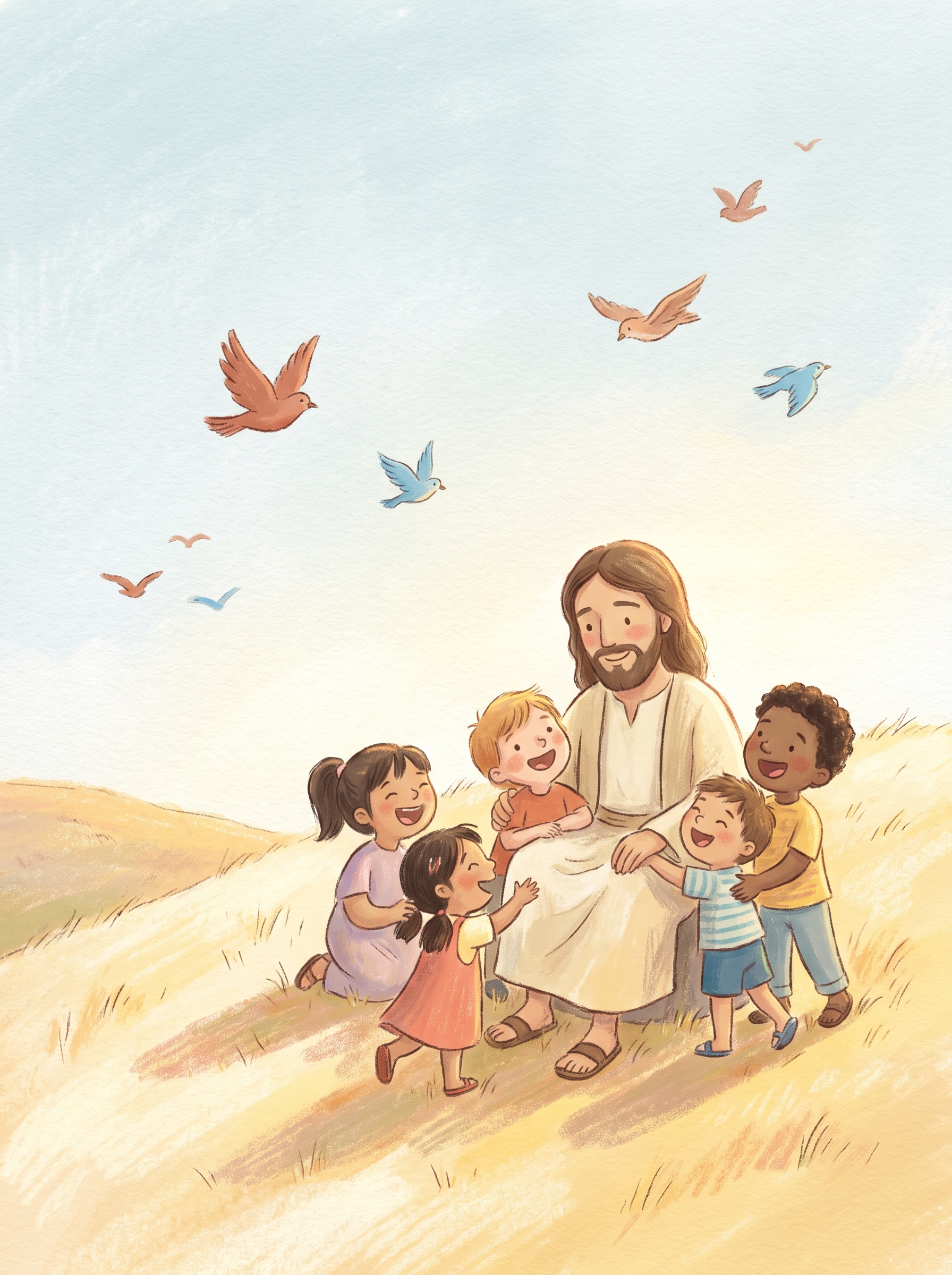 Jesús con los niños