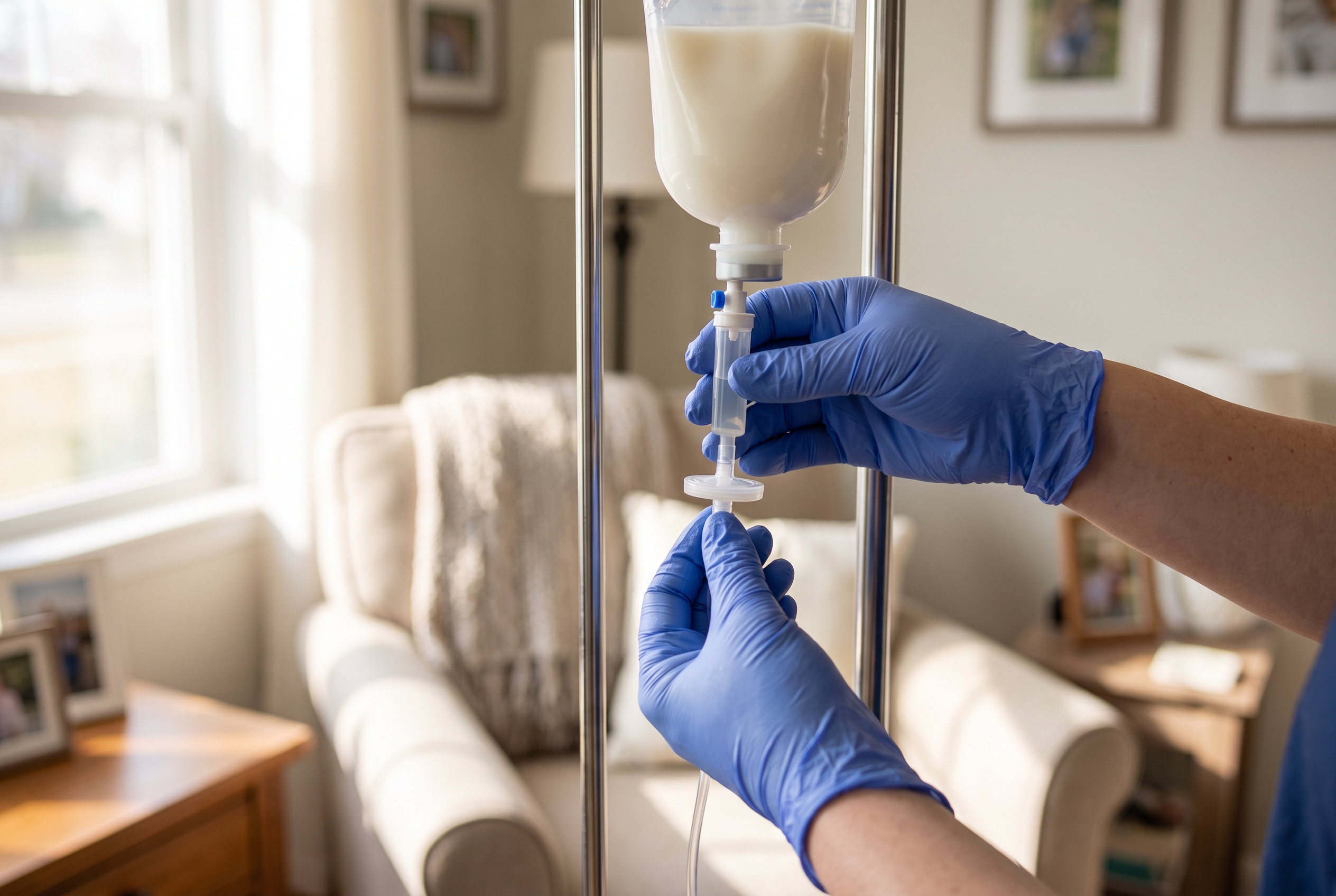 MHRA: Always Use a Filter When Giving Nutrition Through a Drip
