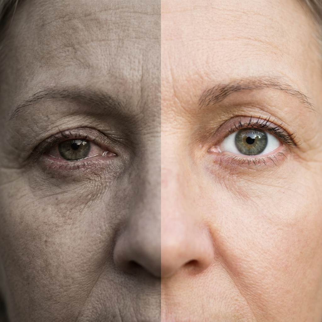 Eye health before and after Nuatrol