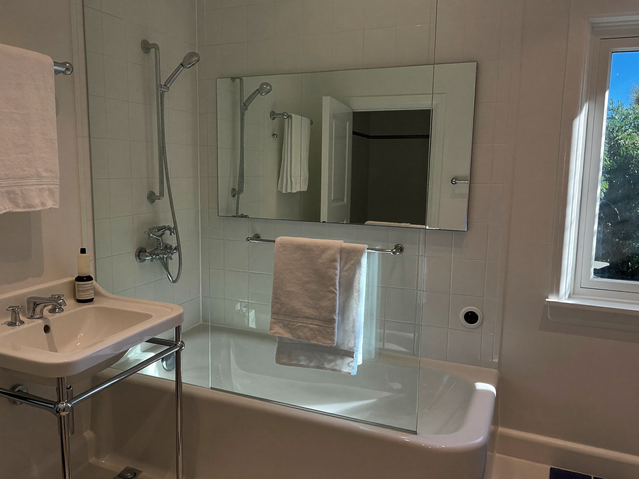 Spotless sparkling bathroom