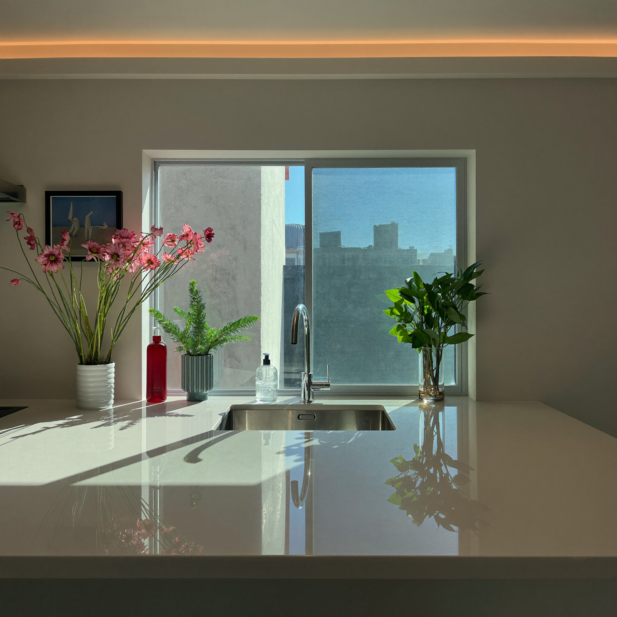 Kitchen after professional cleaning