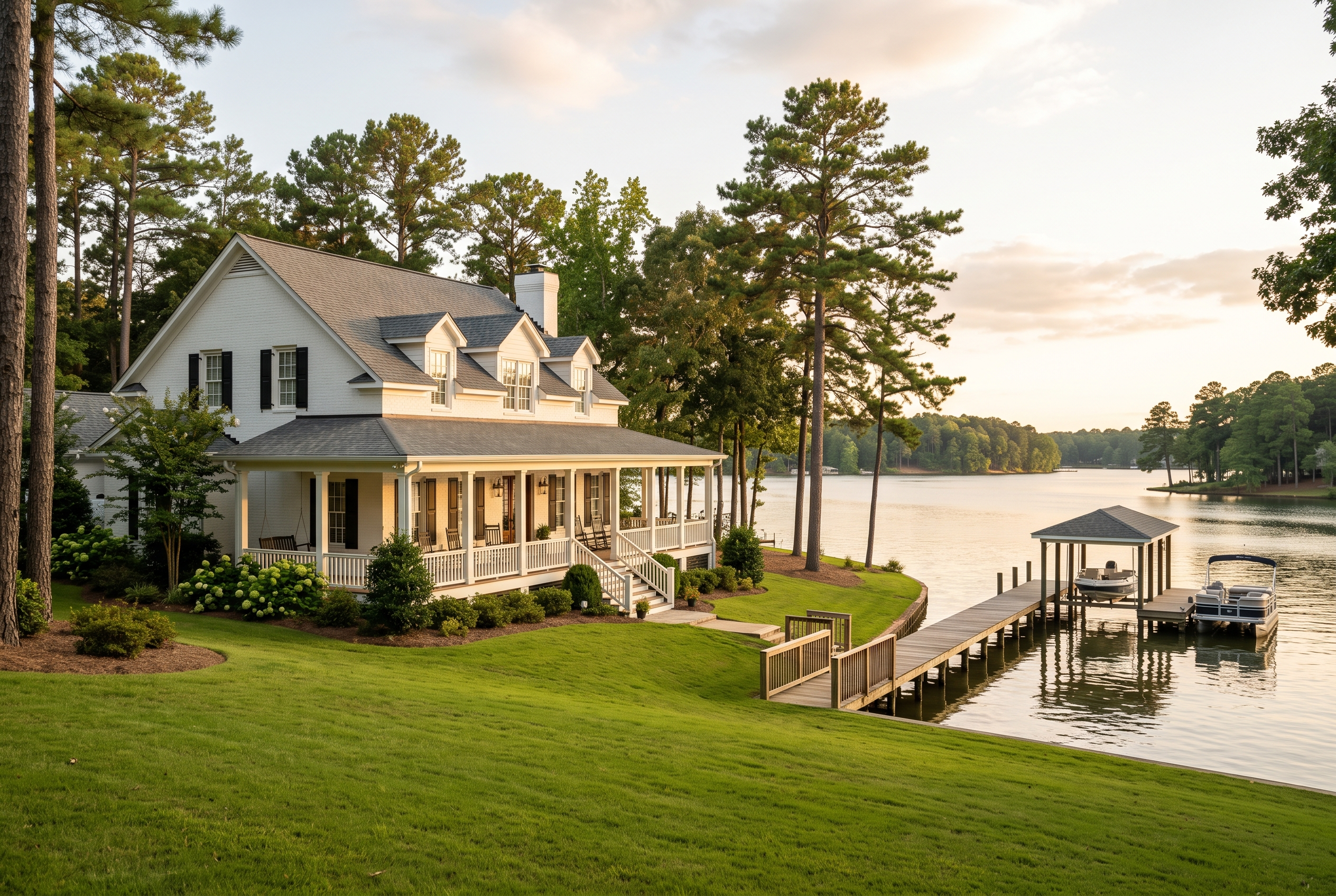 Waterfront home