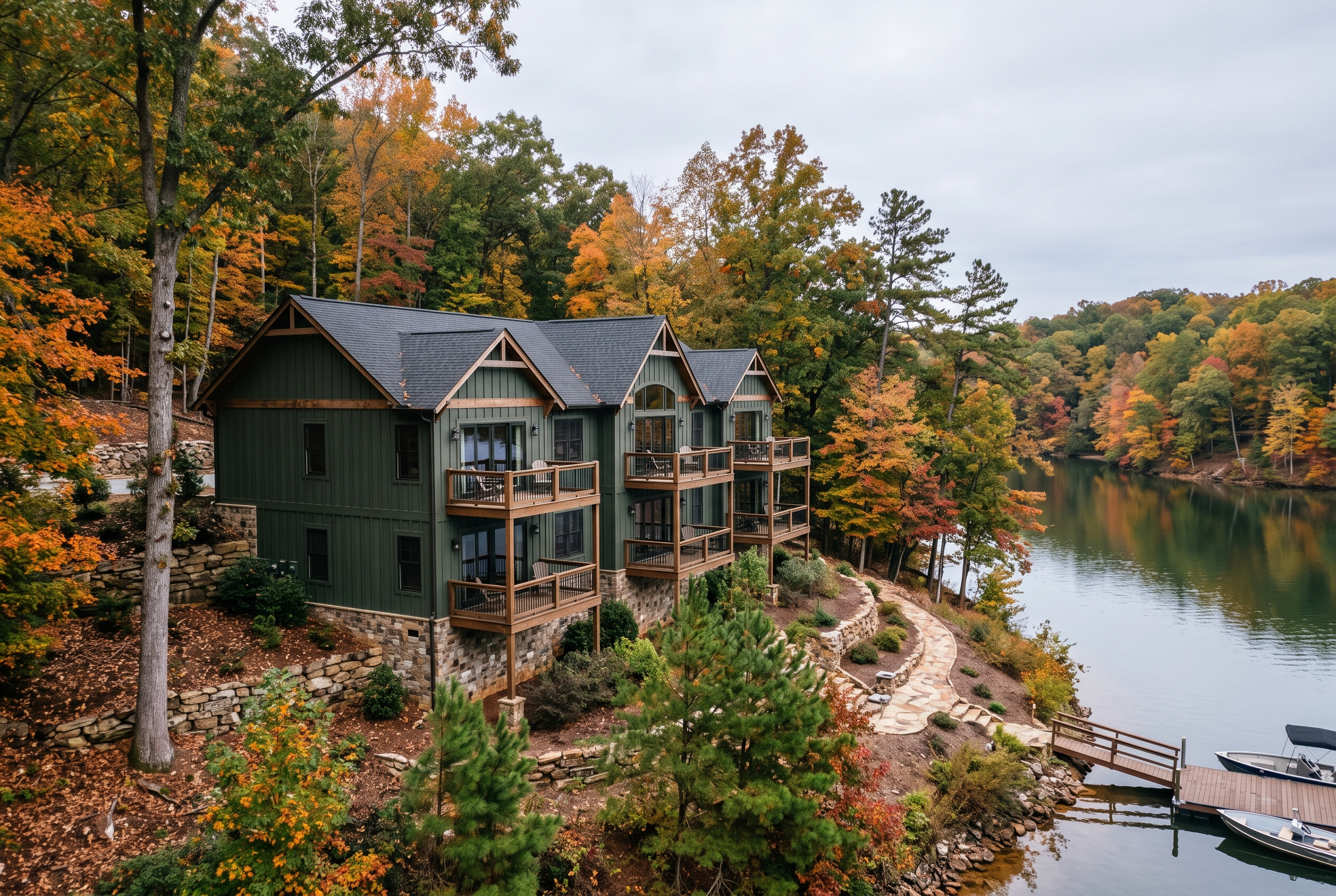 Keowee Cove Mountain-Lake Condo