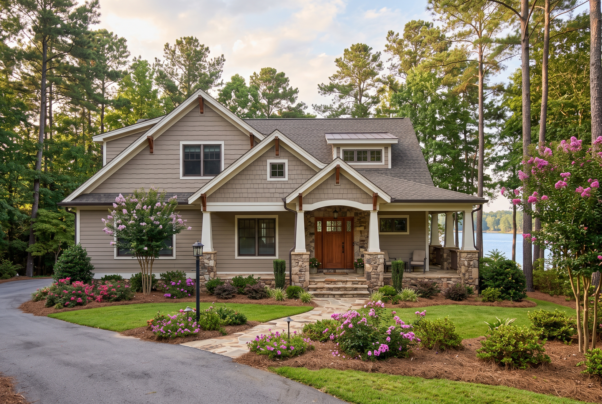 Chapin Craftsman Near the Lake