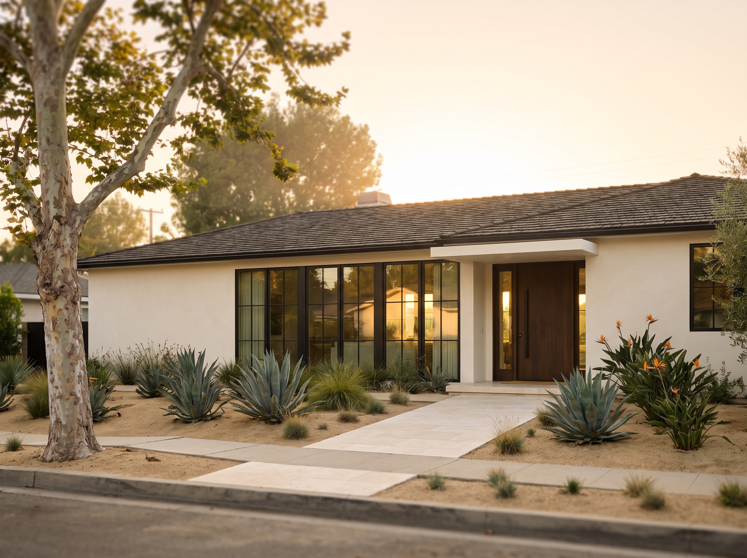 Whole-home renovation of a Studio City ranch house