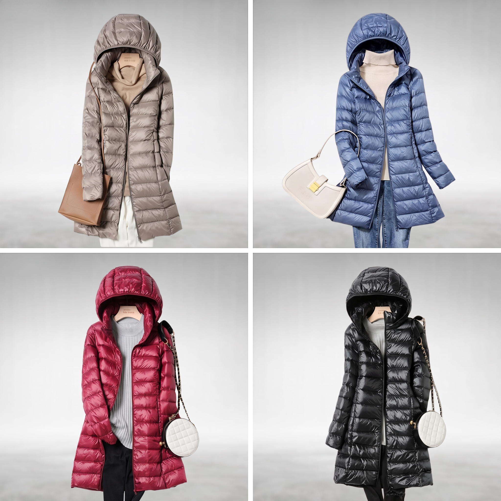 Madeline Warm Puffer Coat detail