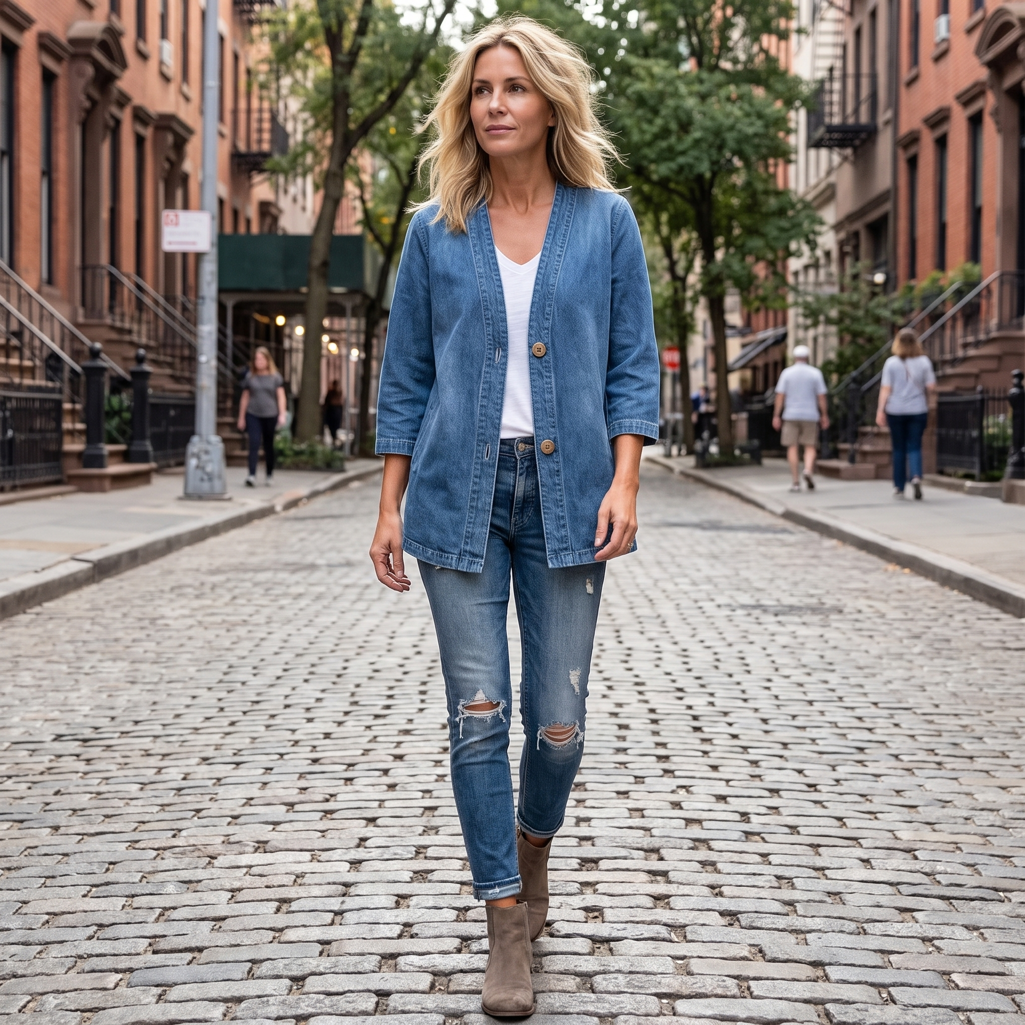 Harlow Button-Front Jacket