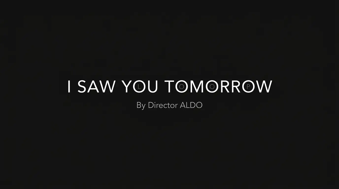 I Saw You Tomorrow