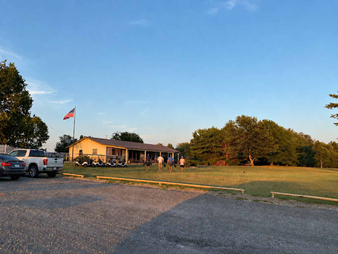 Twin Oaks Golf Course clubhouse