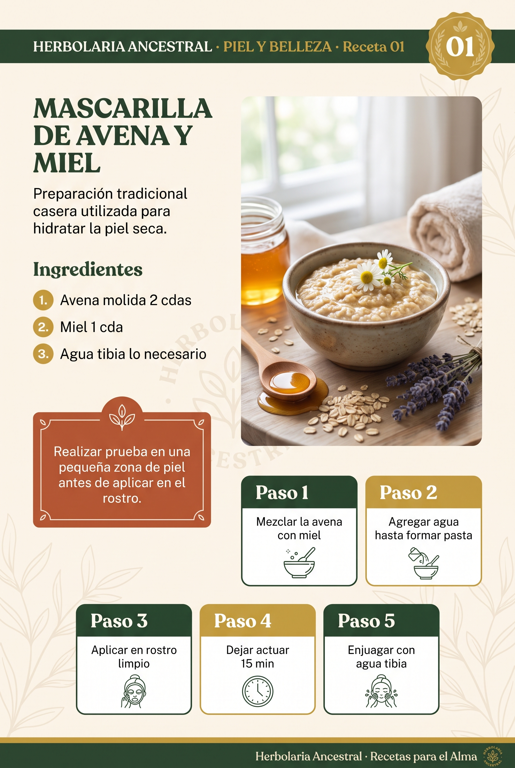 Receta piel y belleza