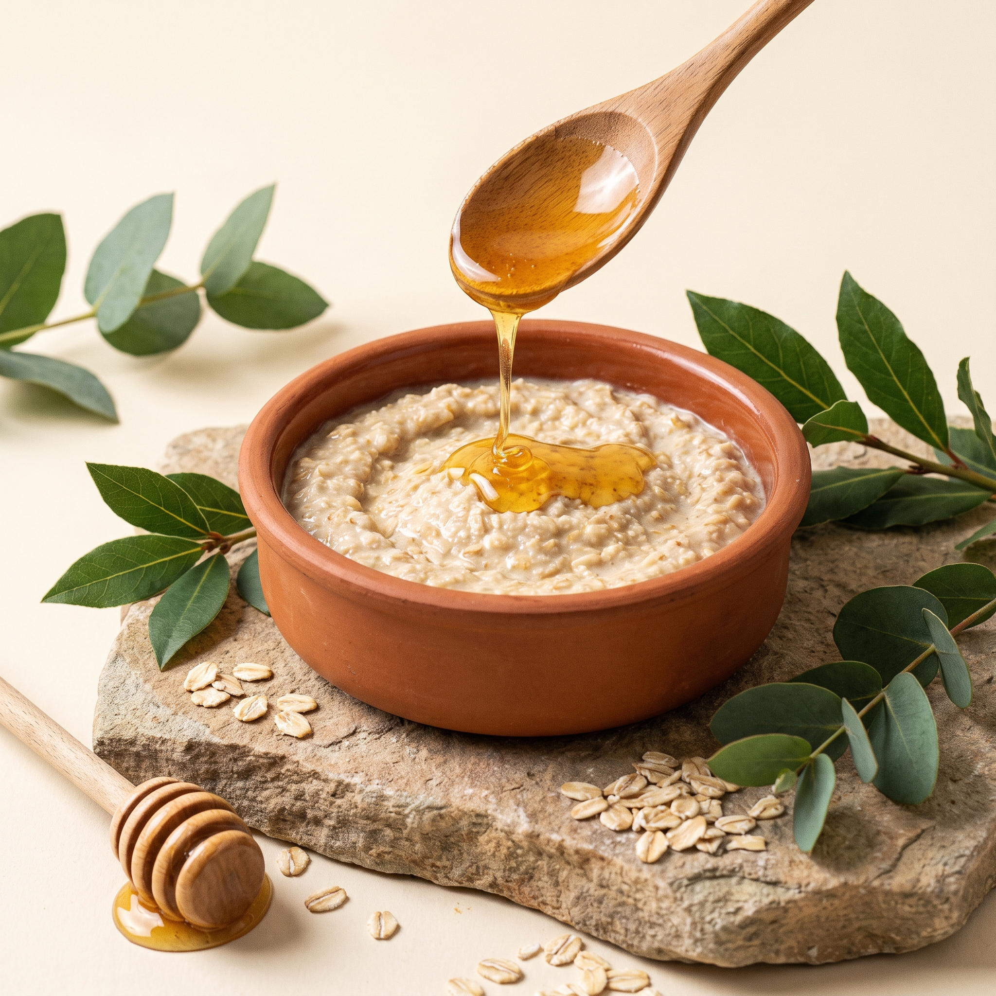Mascarilla de avena y miel