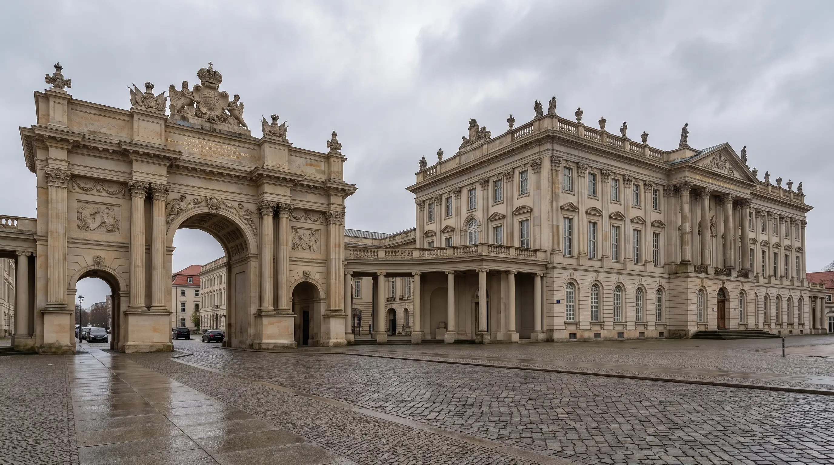 Stadtmotiv Potsdam mit historischer Architektur