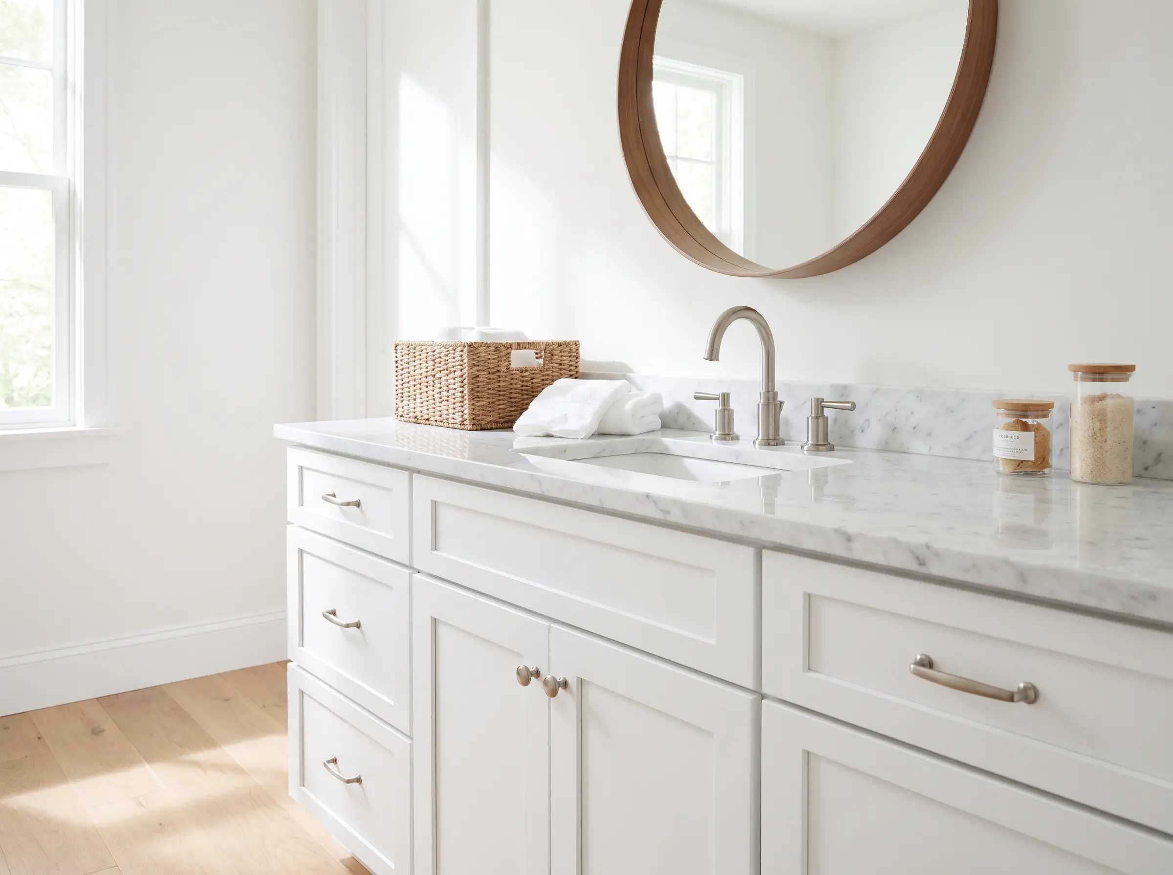 Modern bathroom plumbing fixtures