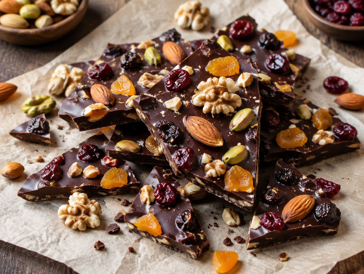 Chocolate Bark with Mix-Ins