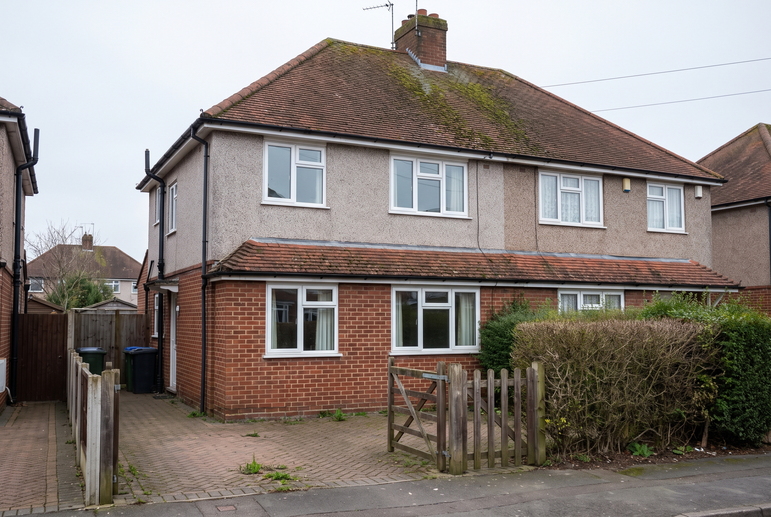 1930s semi-detached house in a West Midlands suburb