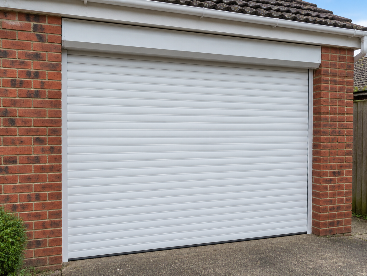 Illustrative image of roller garage doors