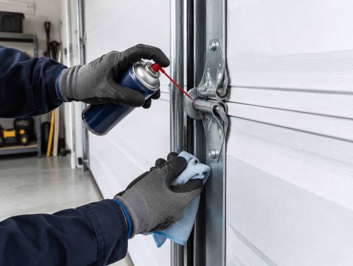 Illustrative image of garage door servicing