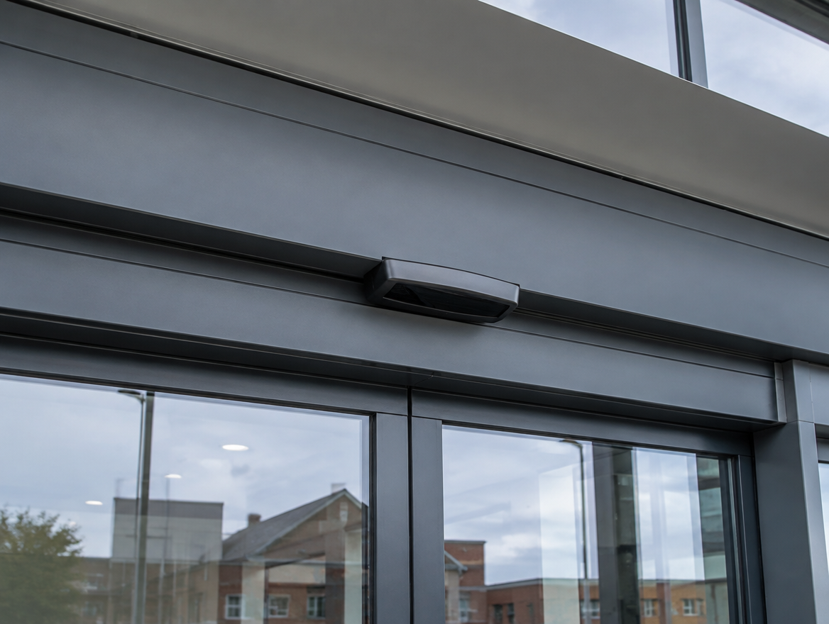 Automatic sliding doors (illustrative image)