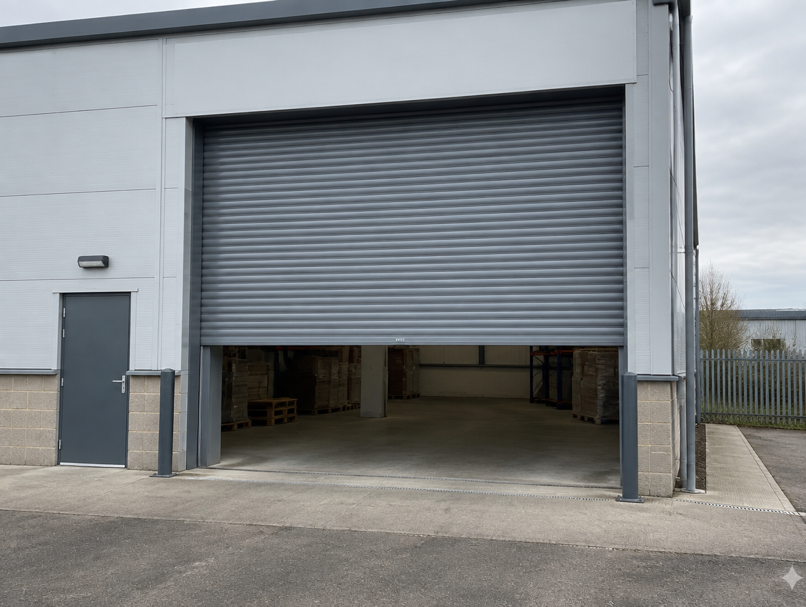 Insulated roller shutter (illustrative image)