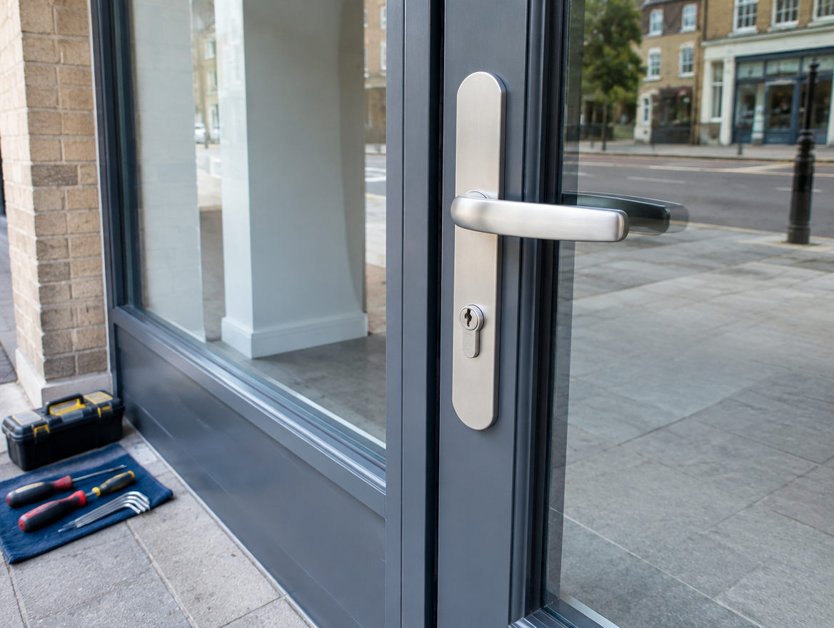 Shopfront repair (illustrative image)