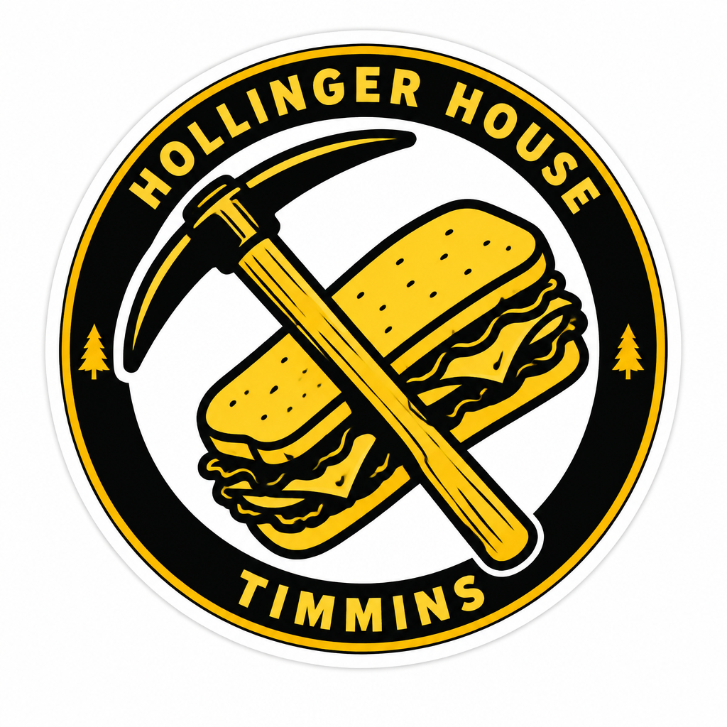 Headframe Pizza & Subs sandwich badge sticker