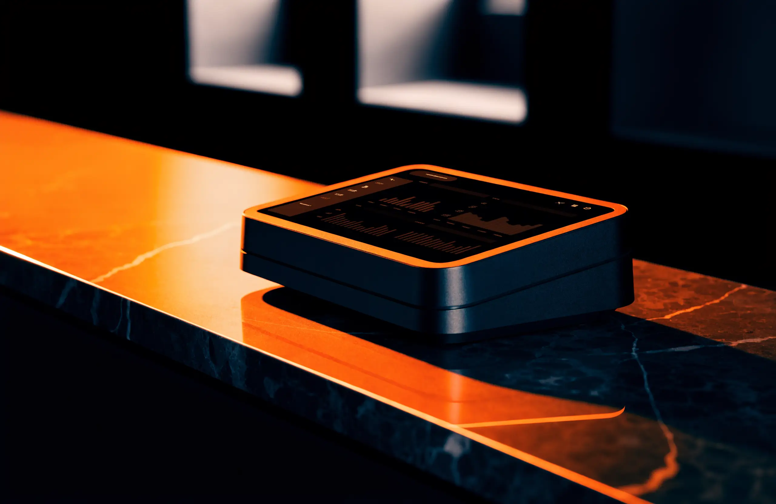 A Phaneum terminal on a counter