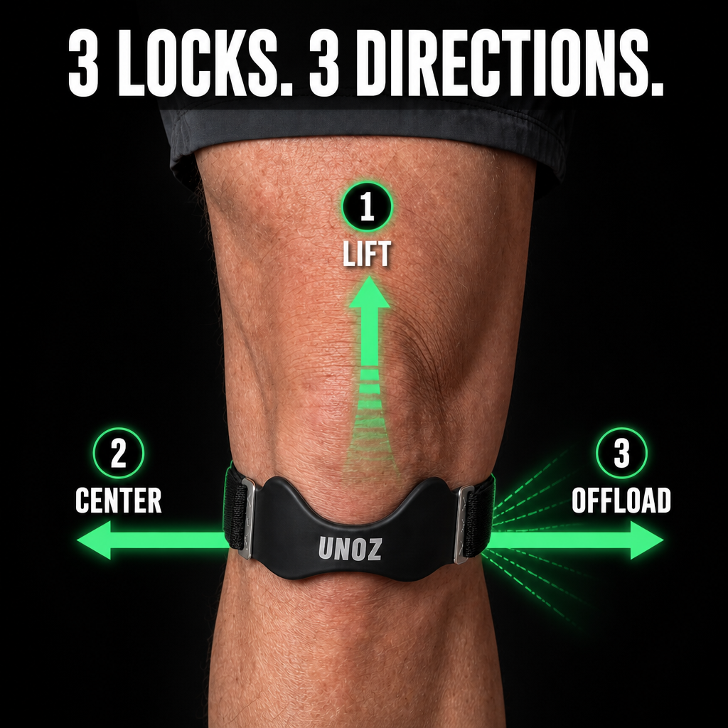 3D TriLock knee strap