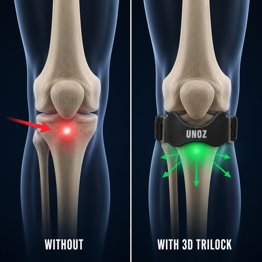 3D TriLock knee strap
