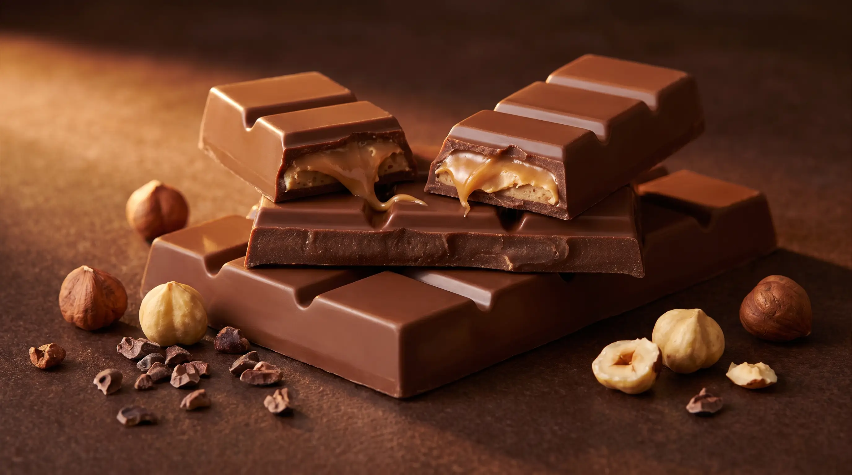 Chocolate europeu de verdade. Aquele que derrete diferente.