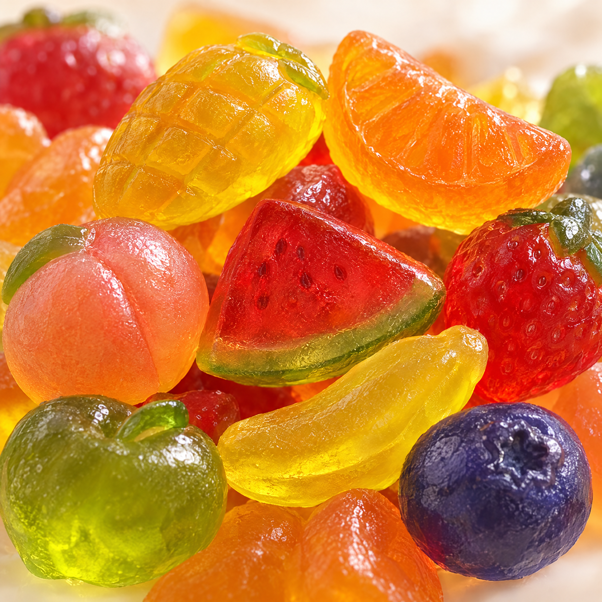 Fruta de verdade. Doce de verdade.
