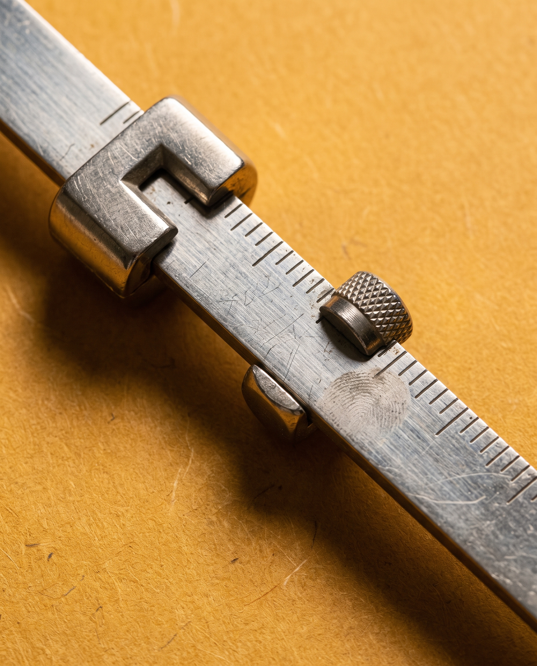 Macro of the sliding weights on a mechanical beam scale