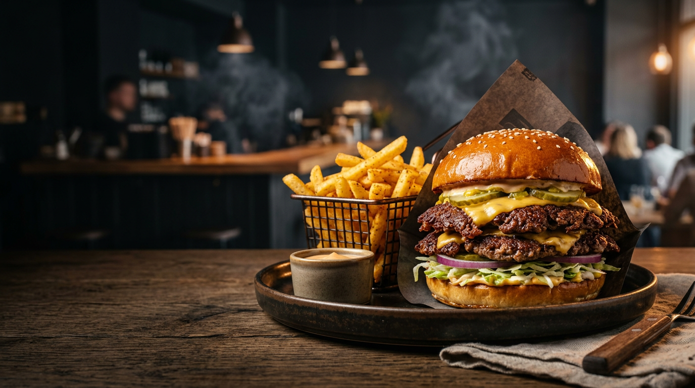 Restaurant website example