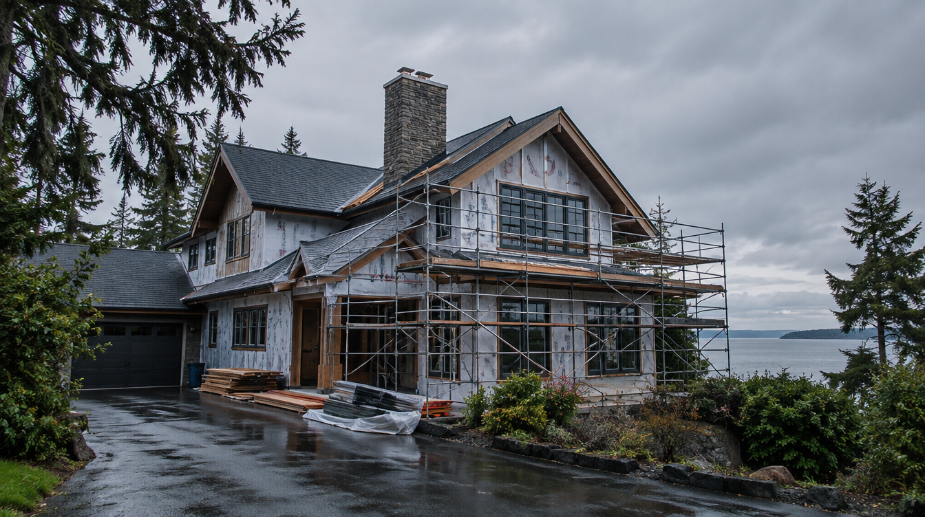 Pacific Northwest home exterior suggesting careful remodel stewardship in Edmonds