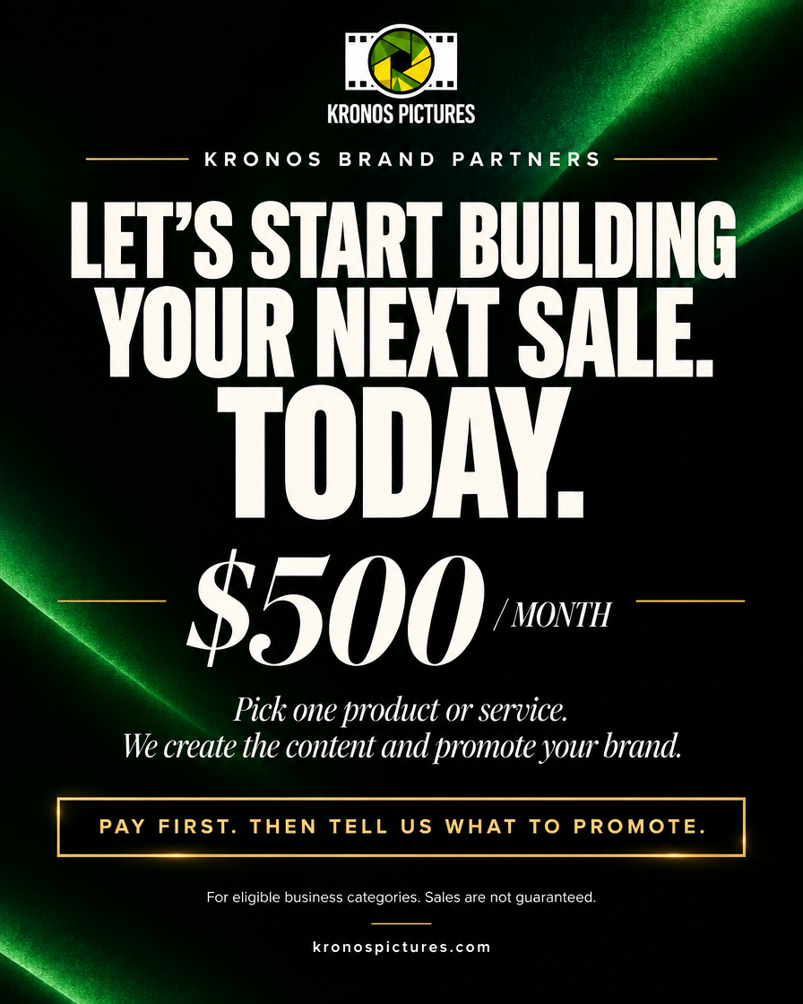 Kronos Brand Partners: start building your next sale, $500 per month