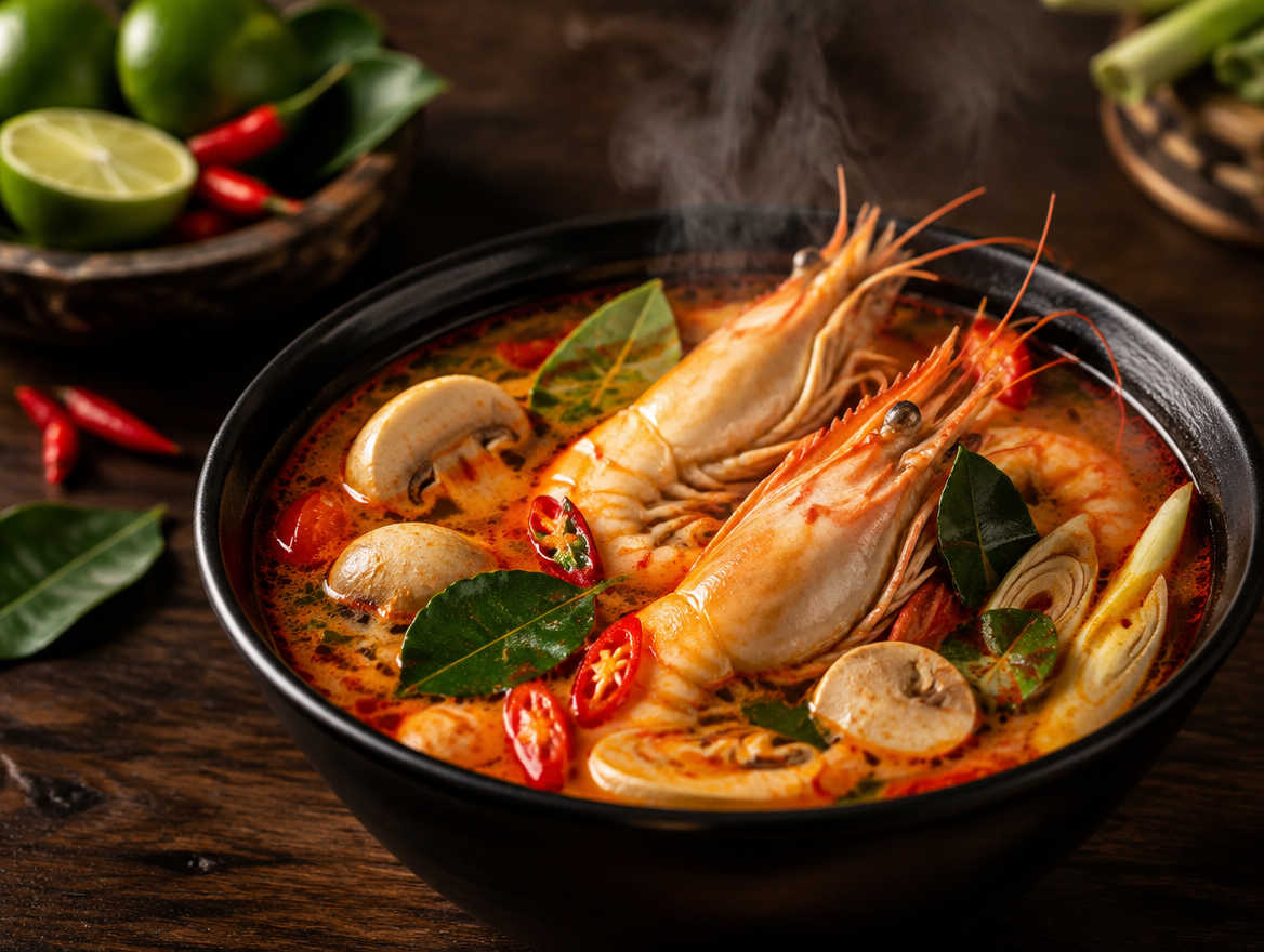 Tom Yum Goong Or Kai