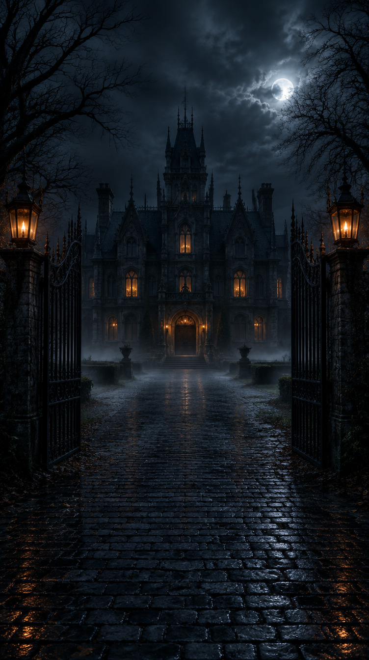 Cinematic Blackthorn Manor estate